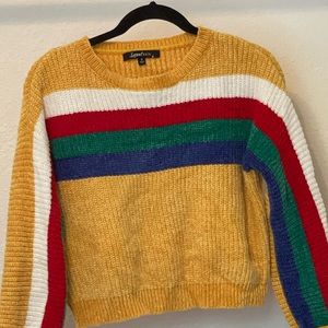 Rainbow sweater